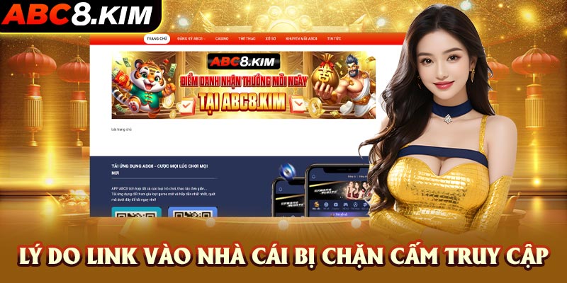 Lý do link vào nhà cái bị chặn cấm truy cập